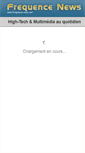 Mobile Screenshot of frequence-news.net